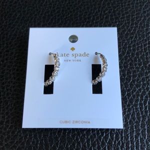 Kate Spade Silver Hoops